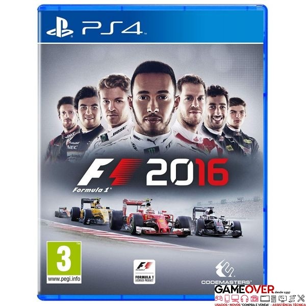 PS4 FORMULA 1 2016 - USADO