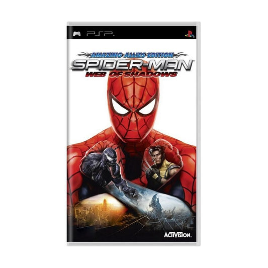 PSP Spider-Man Web of Shadows - Amazing Allies Edition - USADO