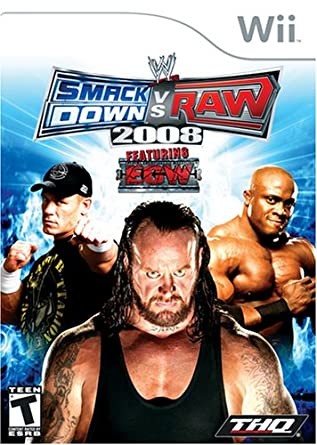 WII WWE Smackdown Vs Raw 2008 - USADO