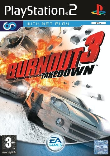 PS2 BURNOUT 3 TAKEDOWN - USADO