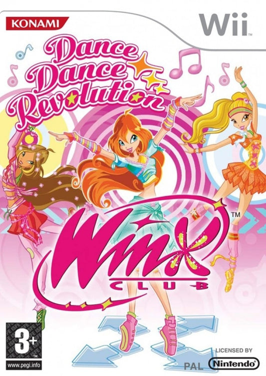 WII DANCE DANCE REVOLUTION WINX CLUB - USADO
