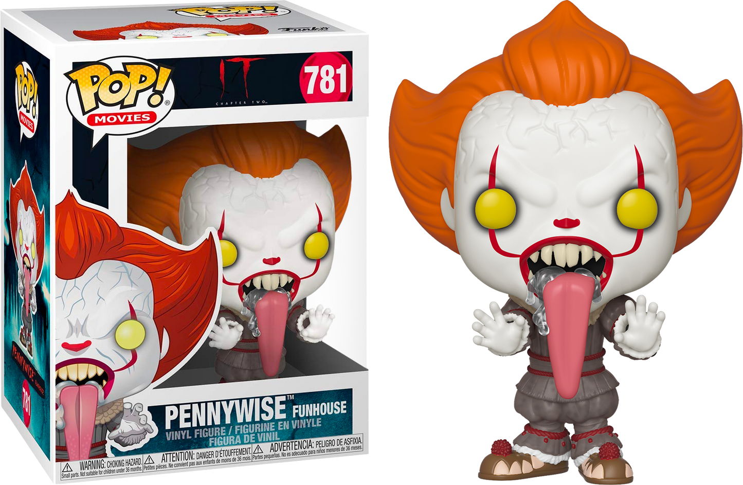 Funko Pop! Movies: IT Chapter 2 - Pennywise with Dog Tongue