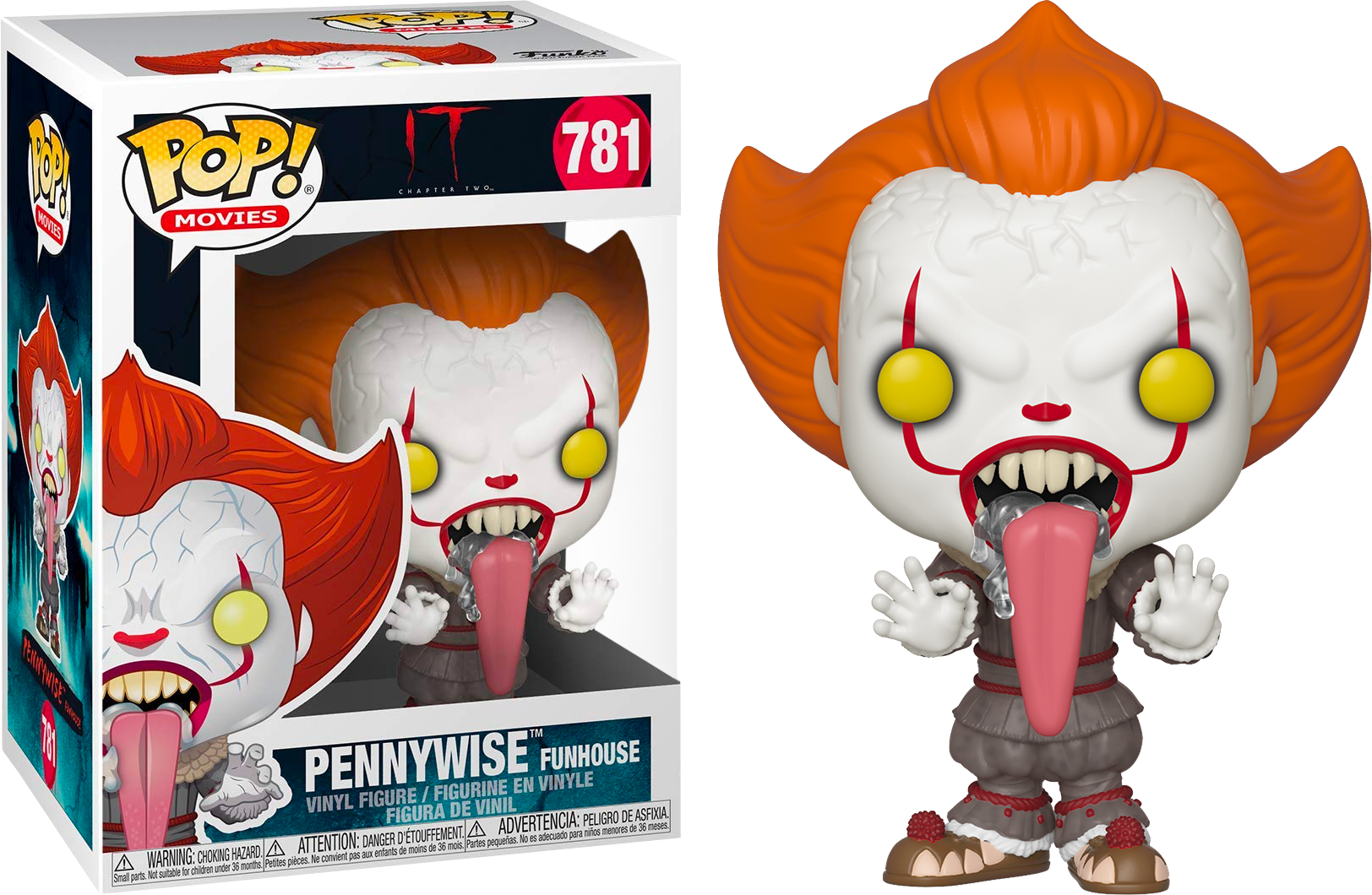 Funko Pop! Movies: IT Chapter 2 - Pennywise with Dog Tongue