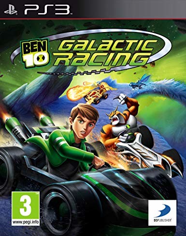 PS3 BEN 10 GALACTIC RACING - USADO