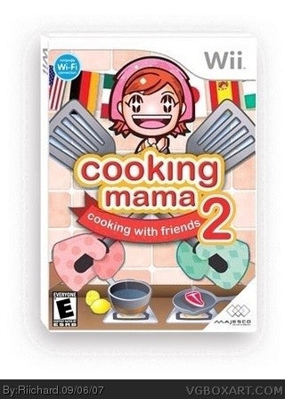 WII COOKING MAMA 2 - USADO