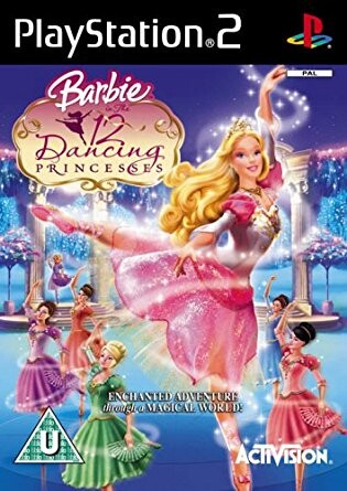 PS2 BARBIE IN THE 12 DANCING PRINCESSES - USADO