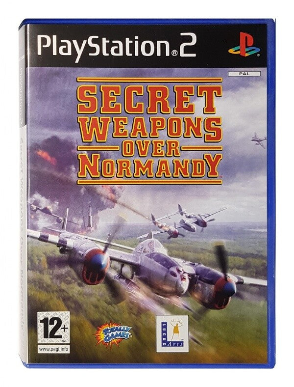 PS2 SECRET WEAPONS OVER NORMANDY - USADO