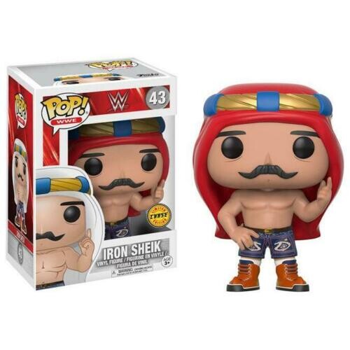 Funko Pop! WWE iRON Sheik Vermelho kafia chase #43