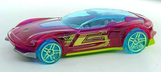 Hot Wheels - 2019 Gazella GT X-Raycers 3/10 Clear Purple FYD64