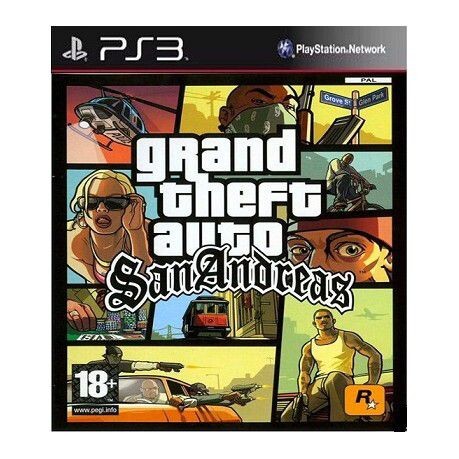 PS3 GRAND THEFT AUTO SAN ANDREAS - USADO