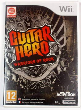 WII GUITAR HERO WARRIORS OF ROCK - USADO