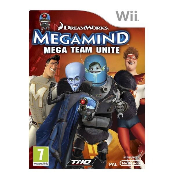 WII Dreamworks MegaMind Mega Team Unite - USADO