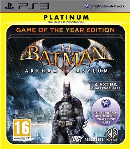 PS3 Batman Arkham Asylum GOTY Ed - USADO