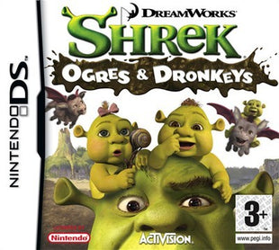 Nintendo DS Shrek Ogres & Dronkeys - USADO