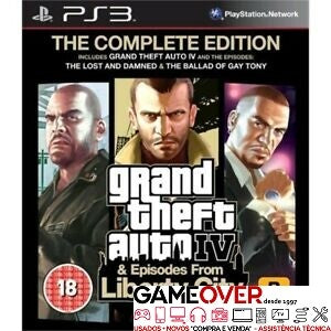 PS3 GTA IV LIBERTY CITY - USADO