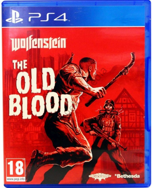 PS4 Wolfenstein the Old Blood - USADO