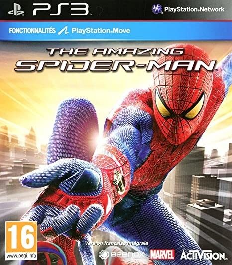 PS3 Amazing Spider-Man Funcionalidades Move - USADO