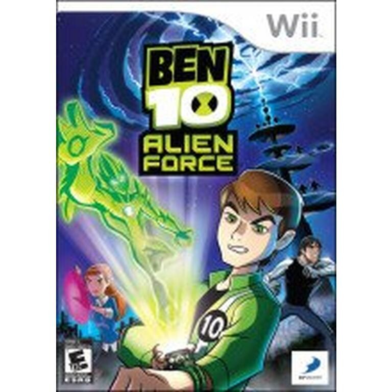 WII BEN 10 ALIEN FORCE VILGAX ATTACKS - USADO