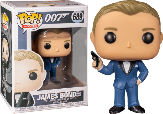 FUNKO Pop! Movies: James Bond-Daniel Craig Casino Royale Funko Pop! Brinquedo Movi 689