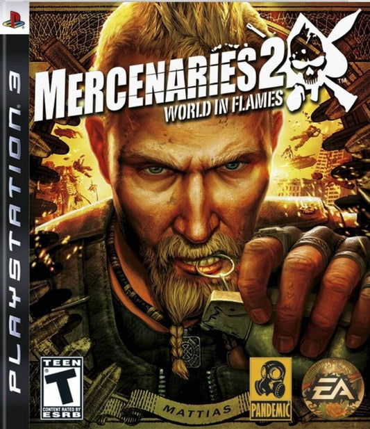 PS3 Mercenaries 2 World in Flames - USADO