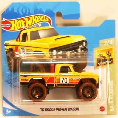 Hot Wheels 2021 ´70 Dodge Power Wagon *3/250 HW Baja Blazers *2/10 GRX65 Short