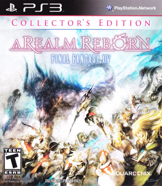 PS3 Final Fantasy XIV: A Realm Reborn Collectors Edition - USADO