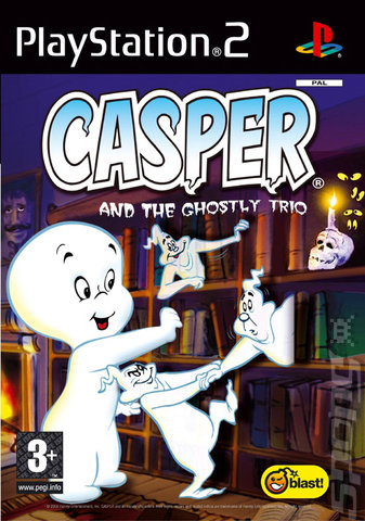 PS2 CASPER E O TRIO FANTASMAGORICO - USADO
