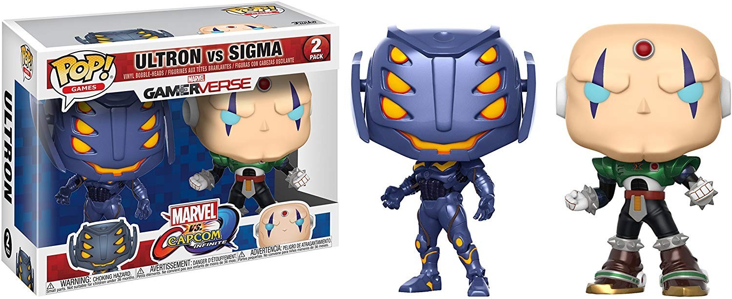 Funko Pop! Marvel Vs Capcom Infinito: Ultron Vs Sigma