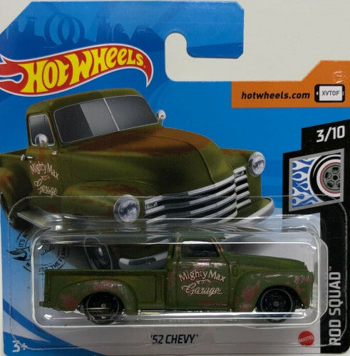 Hot Wheels 2020 ´52 CHEVY 201/250 ROD SQUAD 3/10 GHG01
