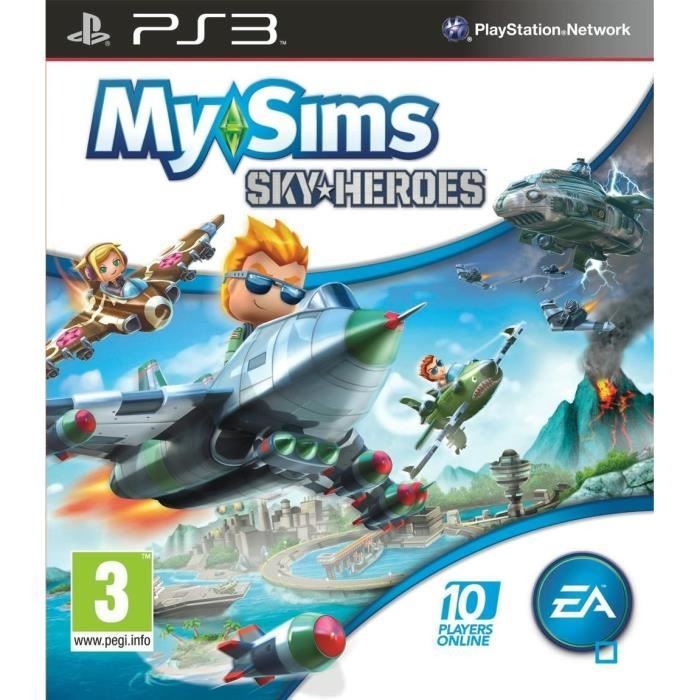 PS3 My Sims Sky Heroes - USADO