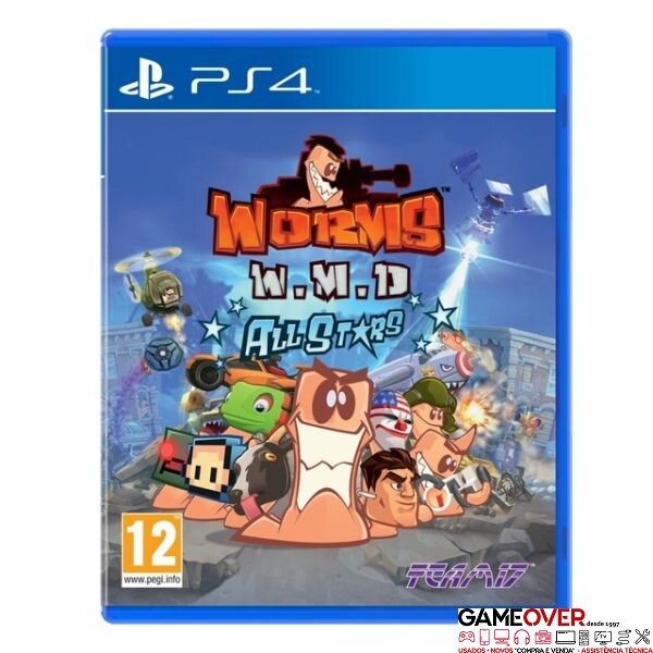 PS4 WORMS W.M.D - USADO