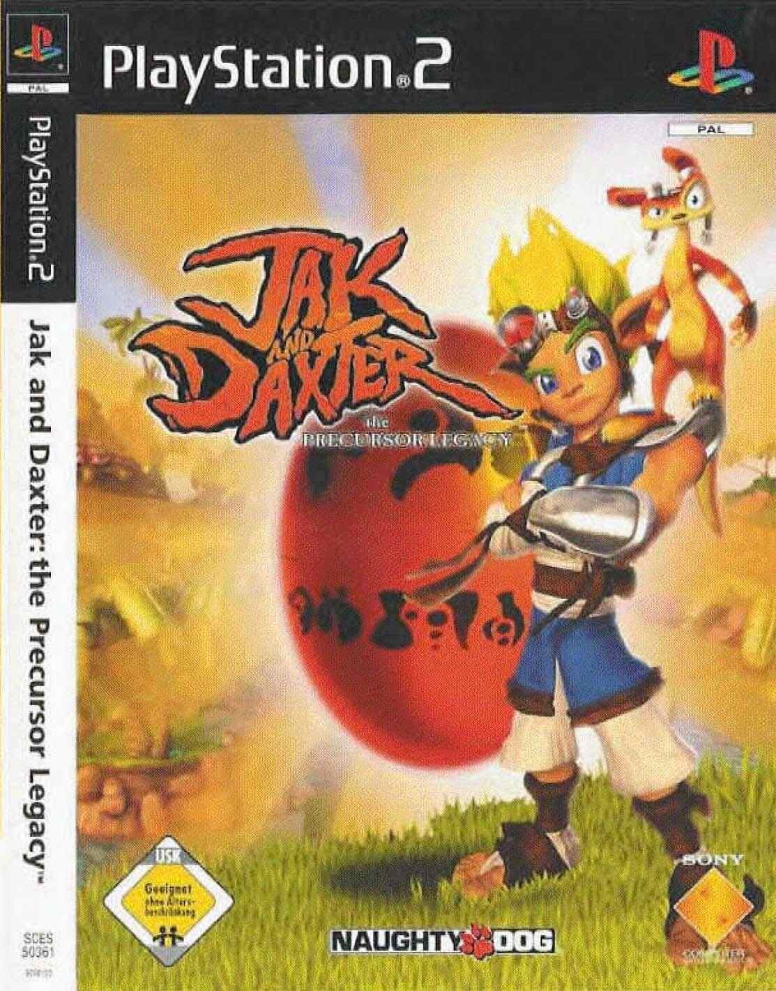 PS2 JAK AND DAXTER THE PRECURSOR LEGACY - USADO