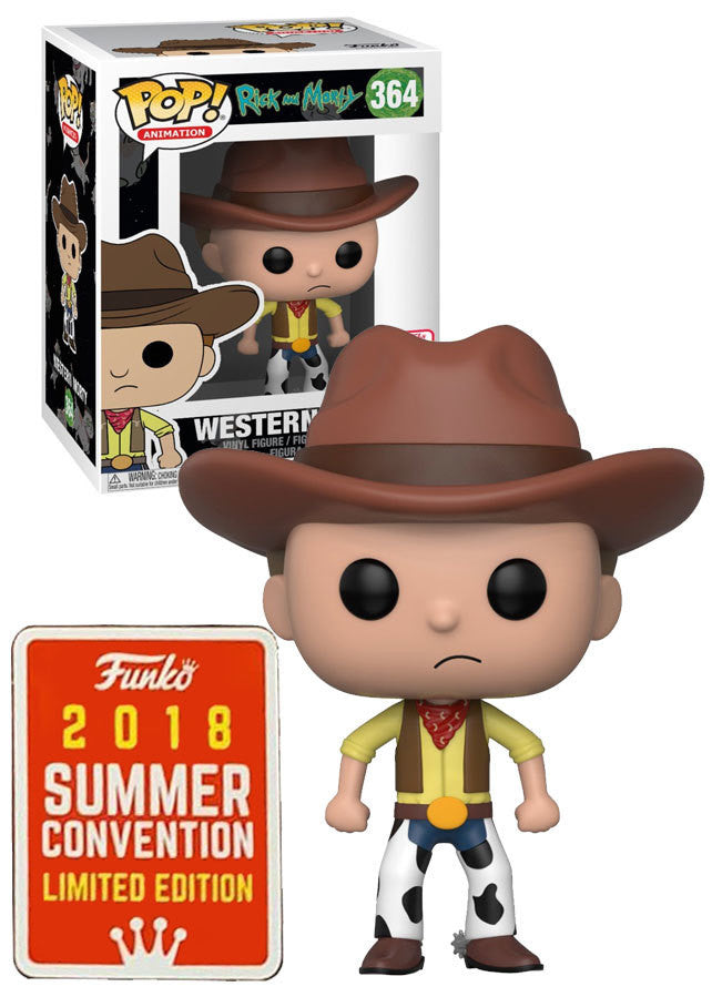 Funko Pop! Rick and Morty - Western Morty Limited edition , Summer Concentios 2018