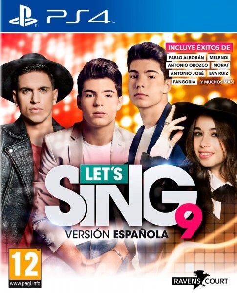 PS4 LETS SING 9 VERSION ESPANHOLA - USADO