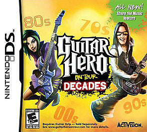 DS GUITAR HERO ON TOUR DECADES - USADO