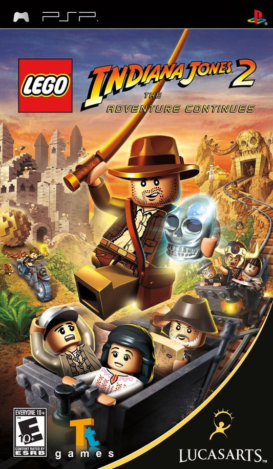 PSP Lego Indiana Jones 2 The Adventure Continues - USADO