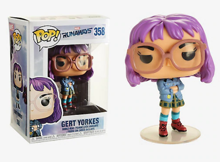 Marvels Runaways POP! TV Vinyl Bobble-Head Gert 9 cm