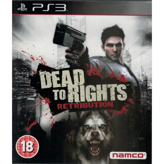 PS3 DEAD TO RIGHTS RETRIBUTION - USADO