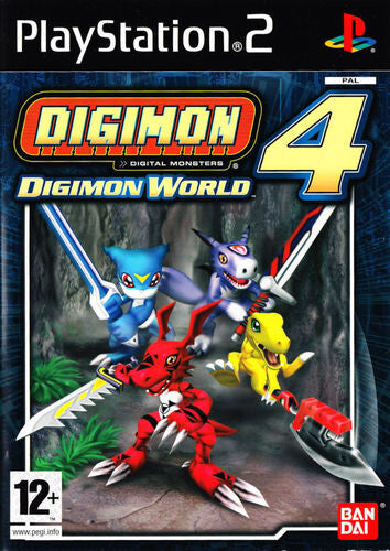 PS2 DIGIMON WORLD 4 - USADO