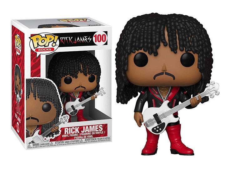 Rick James POP! Rocks Vinyl Figure Rick James - SuperFreak 9 cm