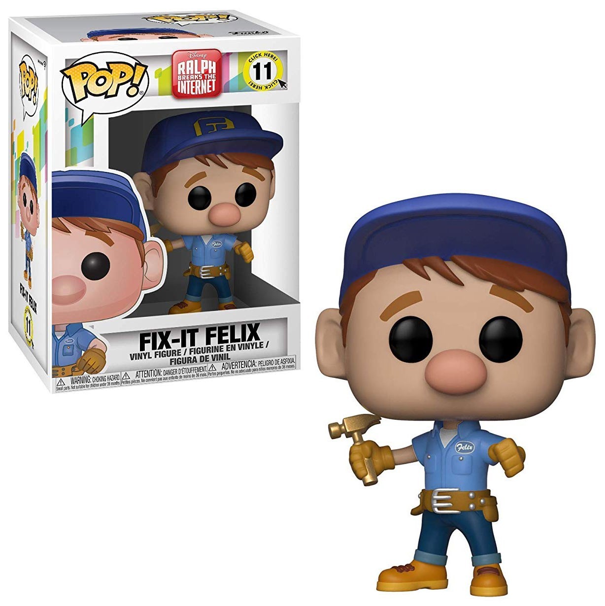 Funko POP ! Disney Ralph Breaks the Internet- Fix-It Felix #11