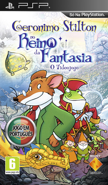 PSP Geronimo Stilton no Reino da Fantasia - USADO