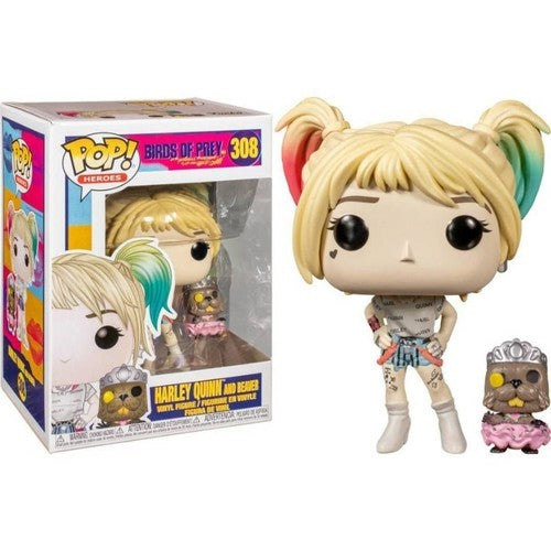 Funko Pop! DC: Birds of Prey - Harley Quinn with Beaver