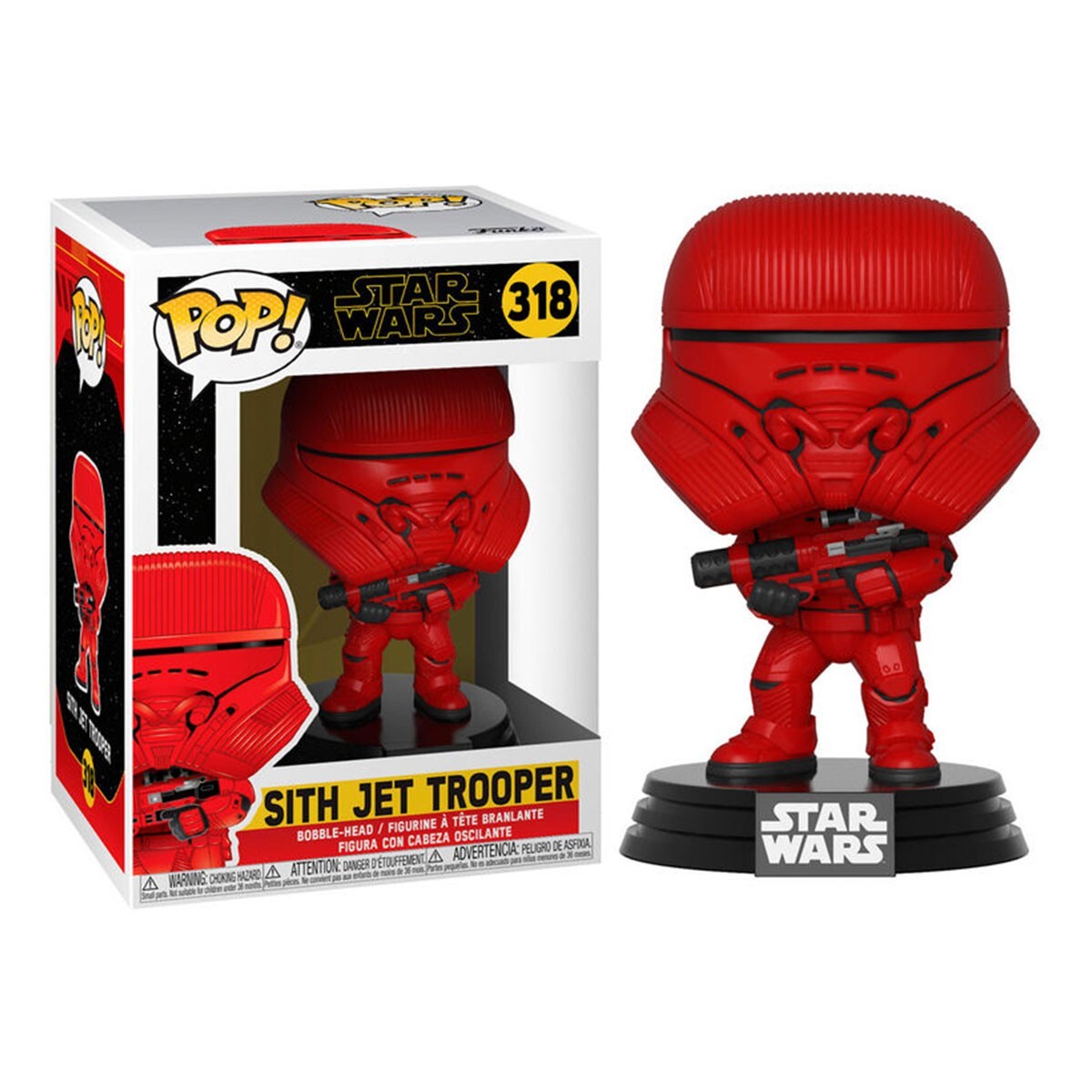 Funko Pop Star Wars Rise of Skywalker Sith Jet Trooper