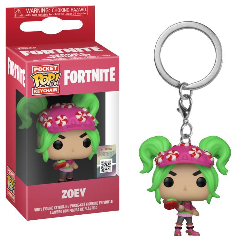 Funko POP! Keychain: Fortnite - Zoey Vinyl Figure 4cm