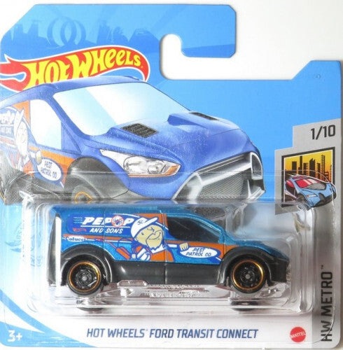 Hot Wheels GRX79 2021 HW Metro 1/10 Ford Transit Connect 7/250