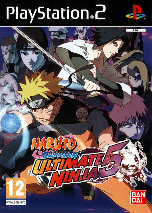 PS2 Naruto Shippuden: Ultimate Ninja 5 - USADO
