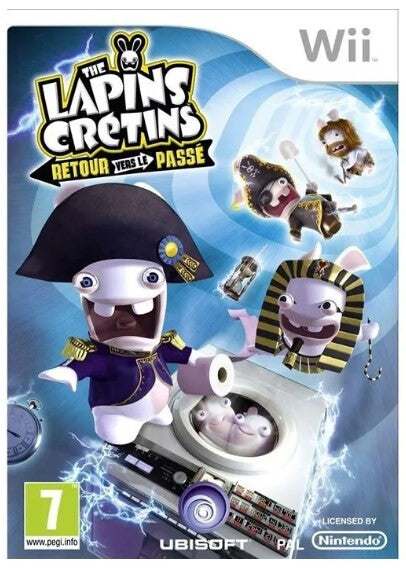 WII LAPINS CRETINS RETOUR VERS LE PASSE - USADO