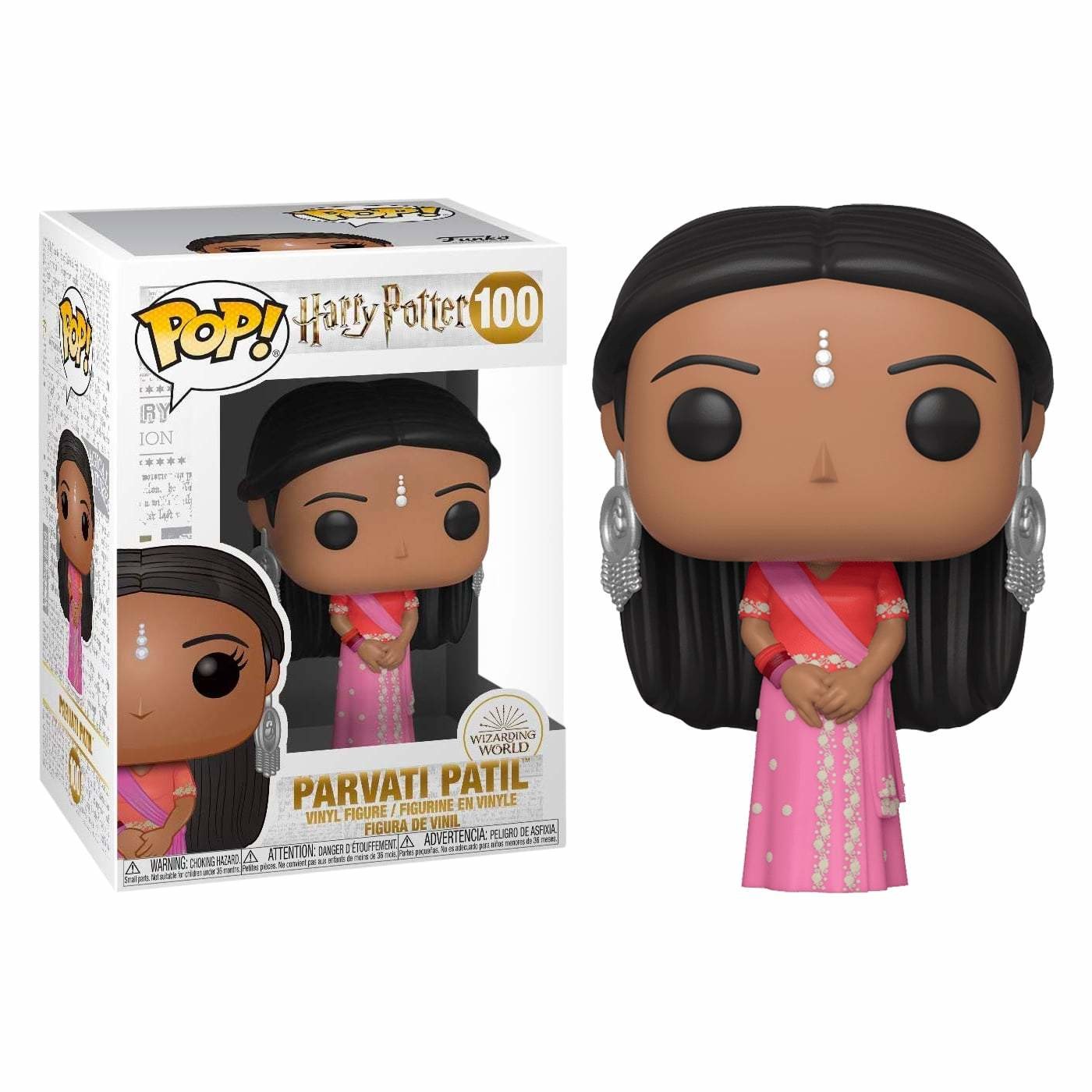 Funko POP! Harry Potter - Parvati Patil Yule Vinyl Figure 10cm