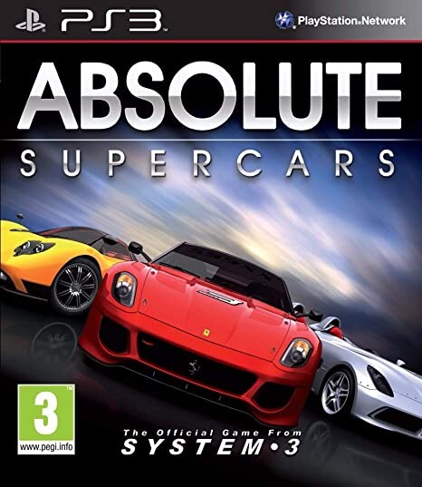 PS3 Absolute SuperCars - USADO